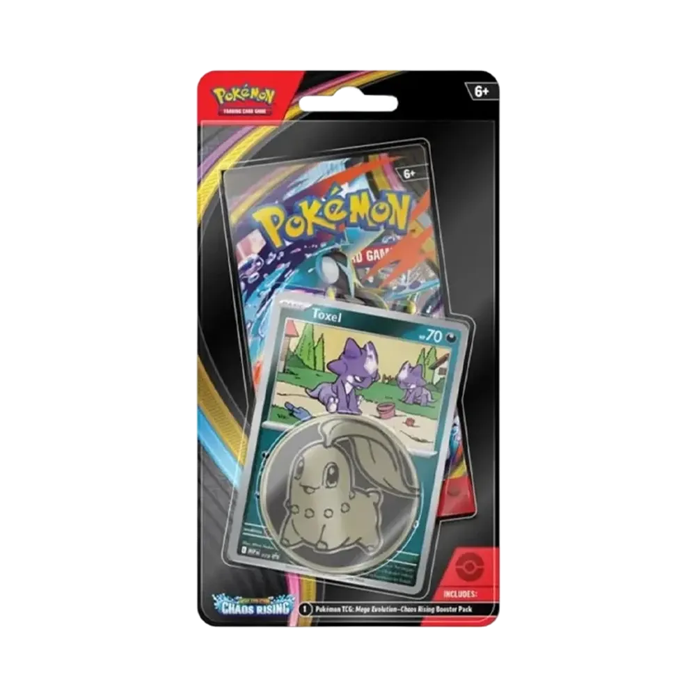 ポケモンカードゲームMEGA(英語版)メガエボリューション「カオスライジング 1ブースターパック & エレズン プロモカード」