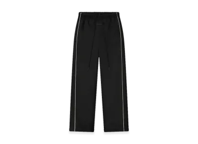 FEAR OF GOD ESSENTIALS Women's Suede Fleece Signature Relaxed Pant "Vintage Black"