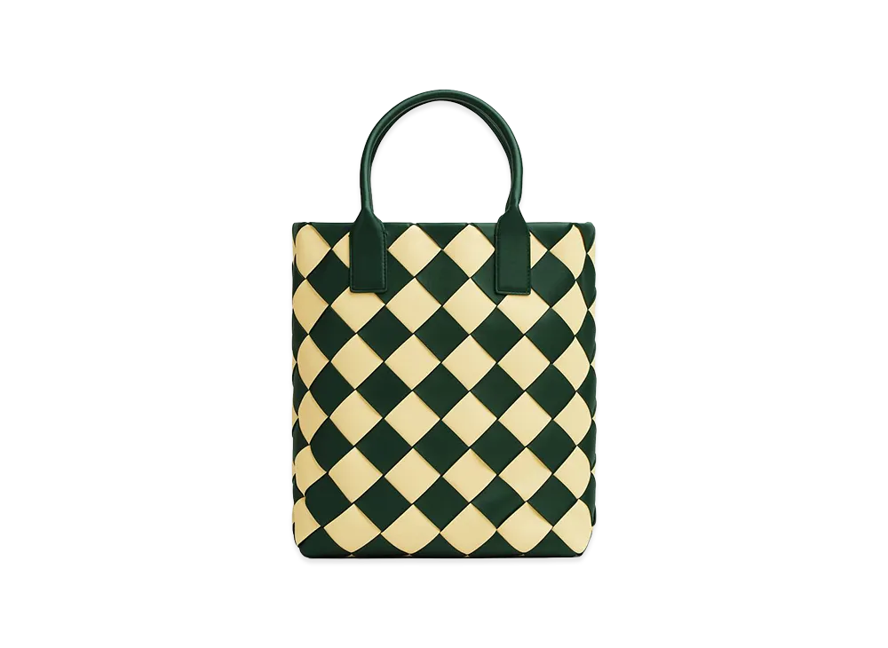 Bottega Veneta Cabat "Pine Green/Zabaione"