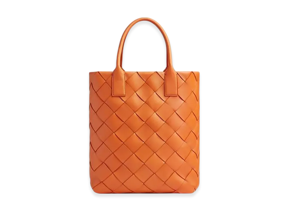 Bottega Veneta Maxi Intreccio Tote "Burned Orange"