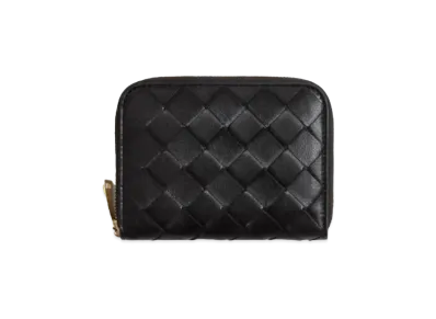 Bottega Veneta Zipped Coin Purse "Nero"