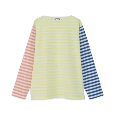 HELLY HANSEN x agnes b. Marine Border Tee "Agnes Yellow"