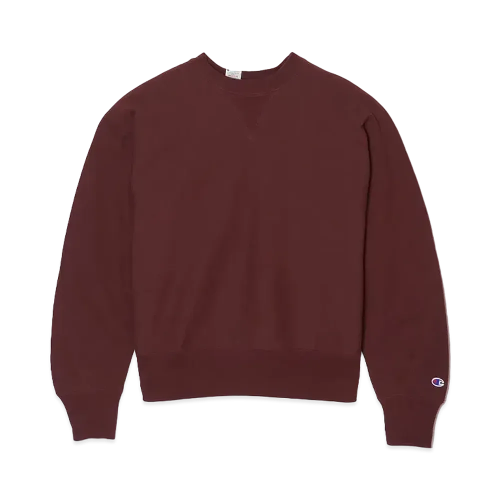 Champion x N.HOOLYWOOD Reverse Weave Crewneck Sweatshirt "Brown"