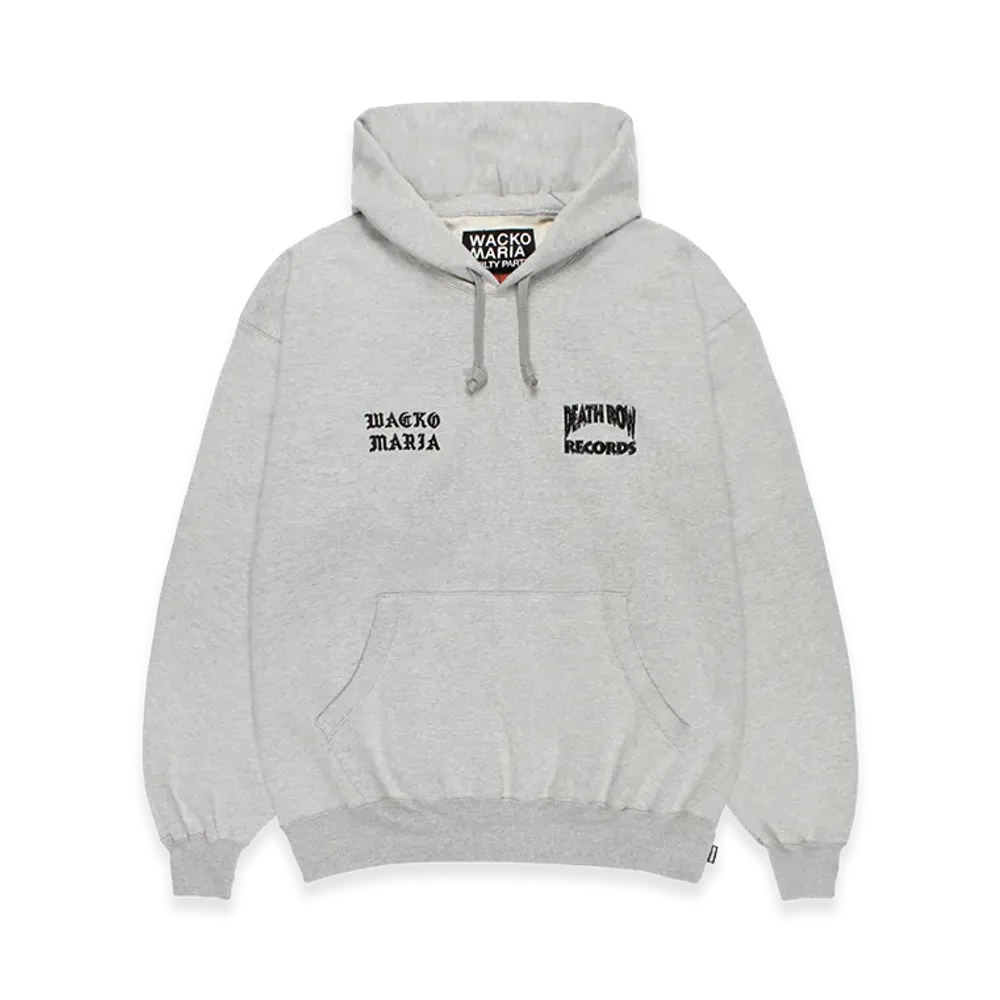 WACKO MARIA Death Row Records / Heavy Weight Hooded Sweat Shirt "Gray"