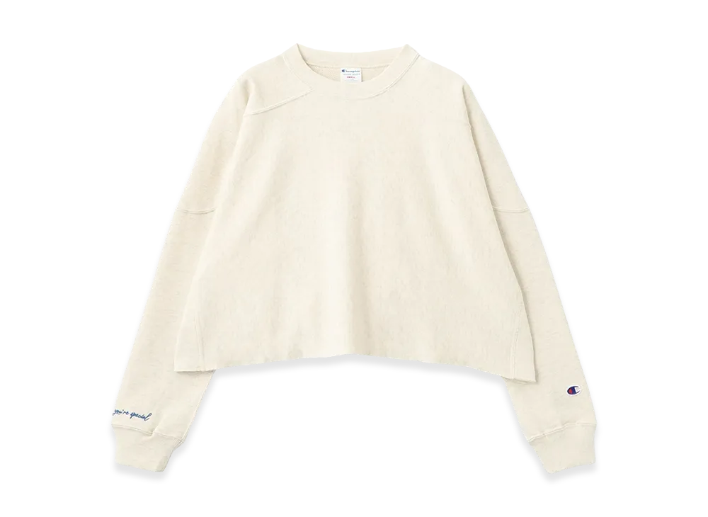 RHC Ron Herman x Champion Women's French Terry Sweat Pullover "Oatmeal"