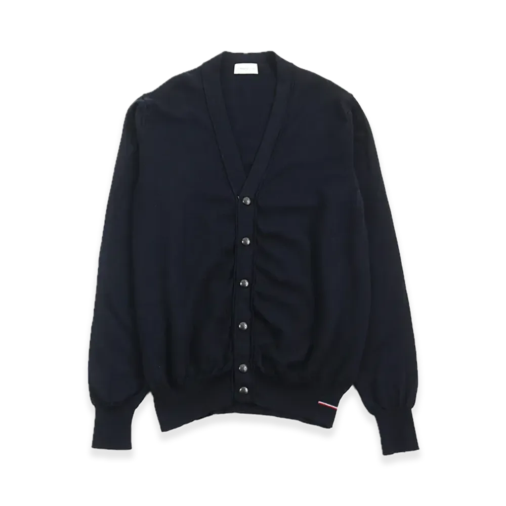 MONCLER Maglione Tricot Cardigan "Navy"