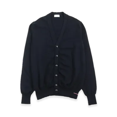 MONCLER Maglione Tricot Cardigan "Navy"