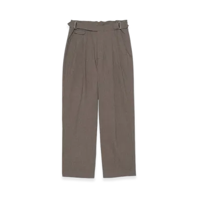 nanamica Cotton Buff Cloth Gurkha Pants "Brown"