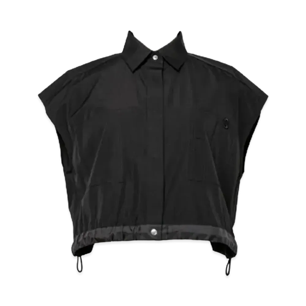 sacai Thomas Mason S Cotton Poplin Shirt "Black"