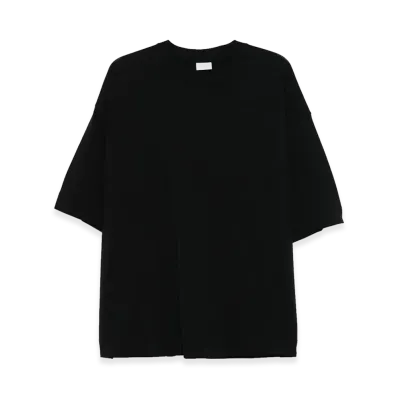 DRIES VAN NOTEN T-Shirt In Cotton Jersey "Black"