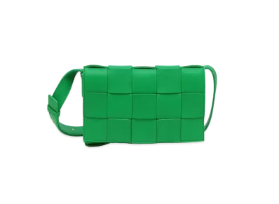 Bottega Veneta Cassette Shoulder Bag "Parakeet"