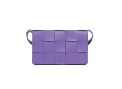 Bottega Veneta Cassette Shoulder Bag "Purple"