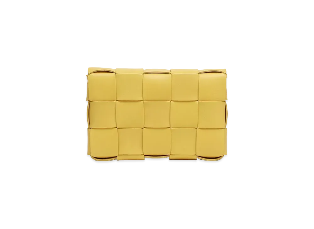 Bottega Veneta Cassette Crossbody Bag "Buttercup"