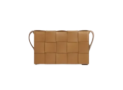 Bottega Veneta Cassette Shoulder Bag "Caramel"