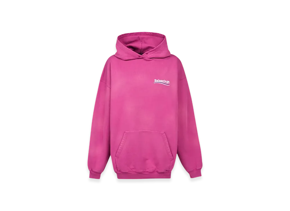 【Balenciaga】★関税込★ポリティカルキャンペーンフーディー バレンシアガ ウィメンズ ポリティカル キャンペーン ミディアム