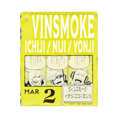 BANDAI "Ichiban Kuji" -ONE PIECE BASE SHOP Lottery 366DAYS OF BIRTHDAYS- Birth Month January-March Shin Colors Acrylic Block Charm Prize 3/2 Vinsmoke Ichiji / Niji / Yonji