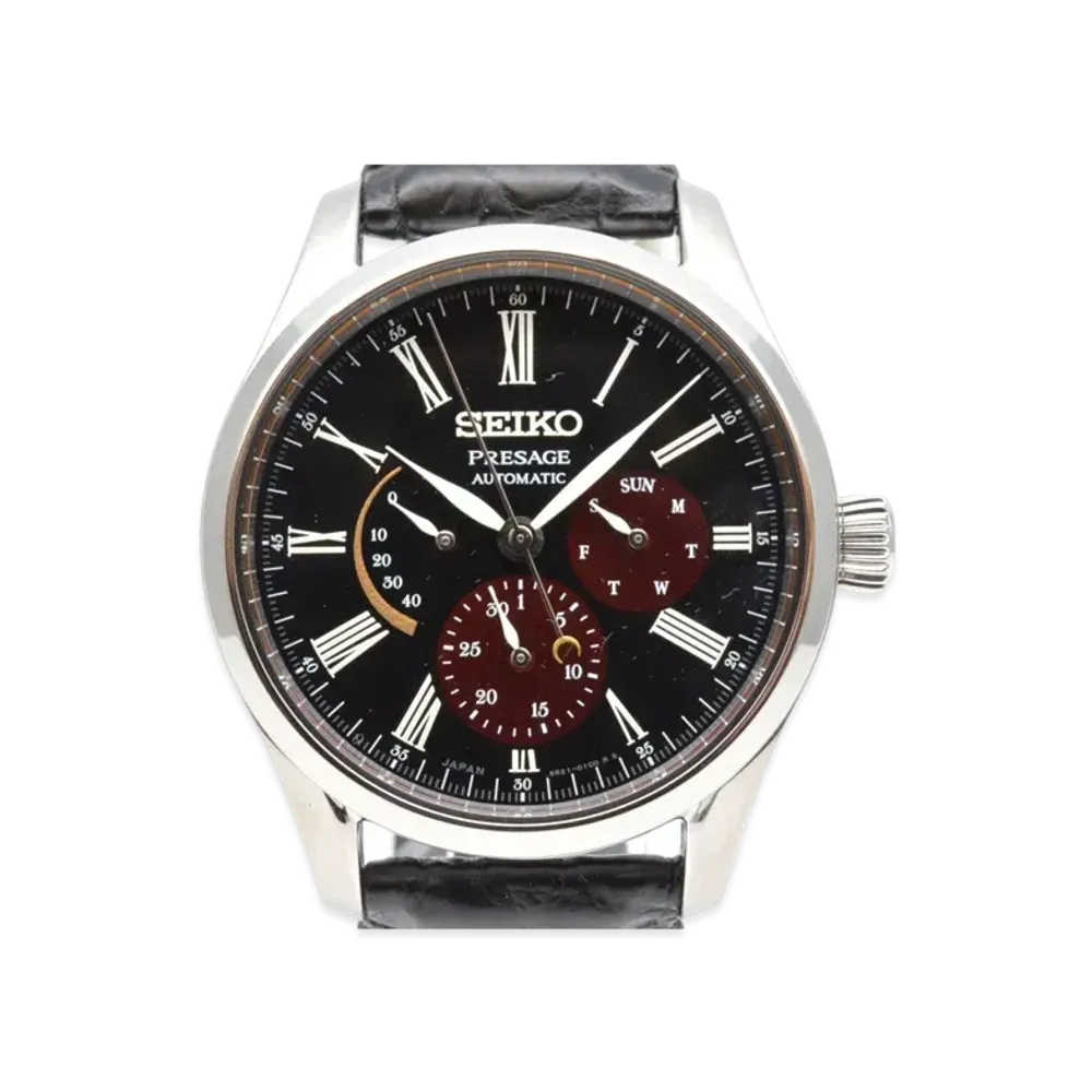 SEIKO Presage Lacquer Sandal Wood Limited Edition "Black" SARW045