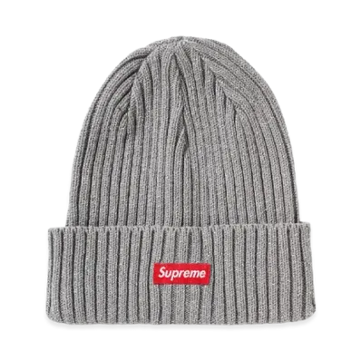 Supreme Overdyed Beanie "Metallic Silver" (25SS)