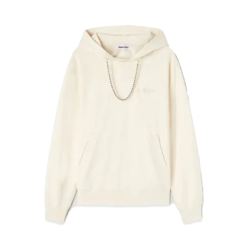 AMBUSH Ballchain Hoodie "White"