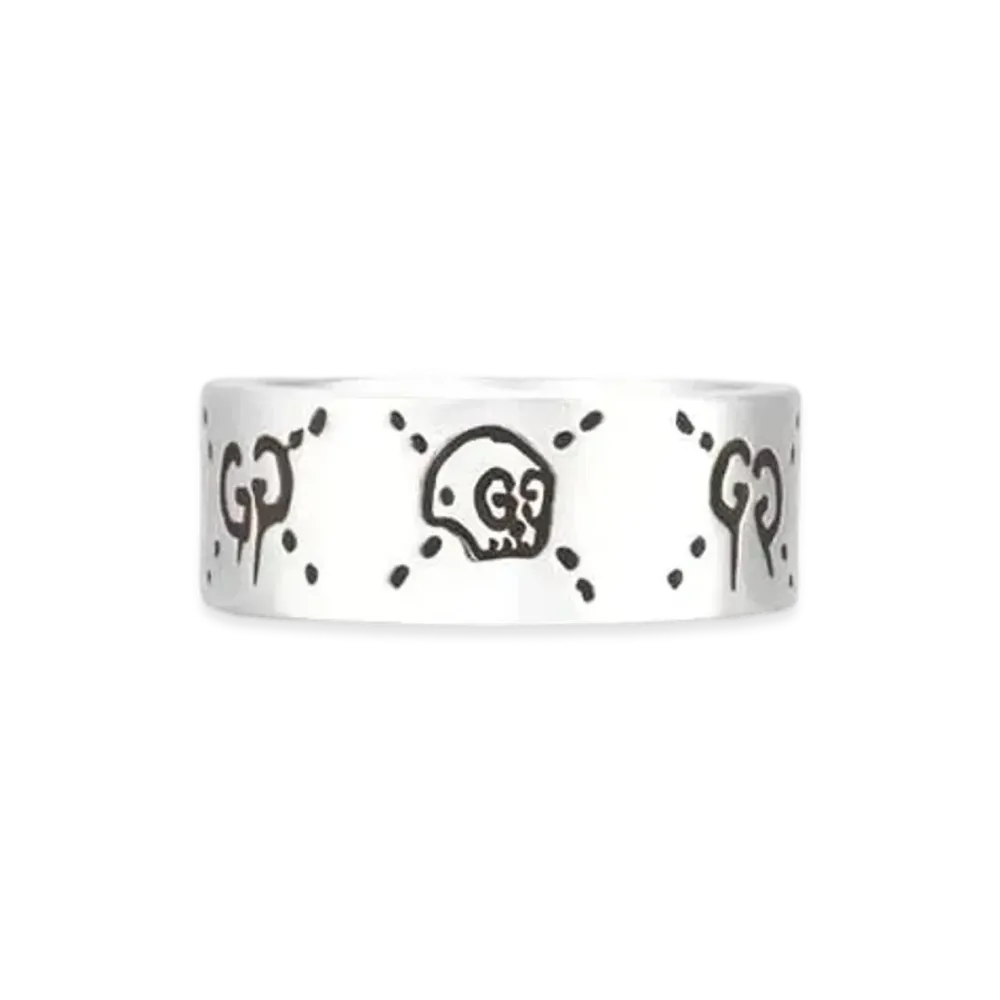 GUCCI Guccighost Ring In Silver