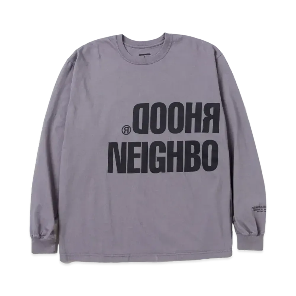 NEIGHBORHOOD NH . Tee LS-14 "Gray"