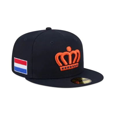 NEW ERA Netherlands Baseball 2026WBC World Baseball Classic 59Fifty Fitted Hat "Navy"