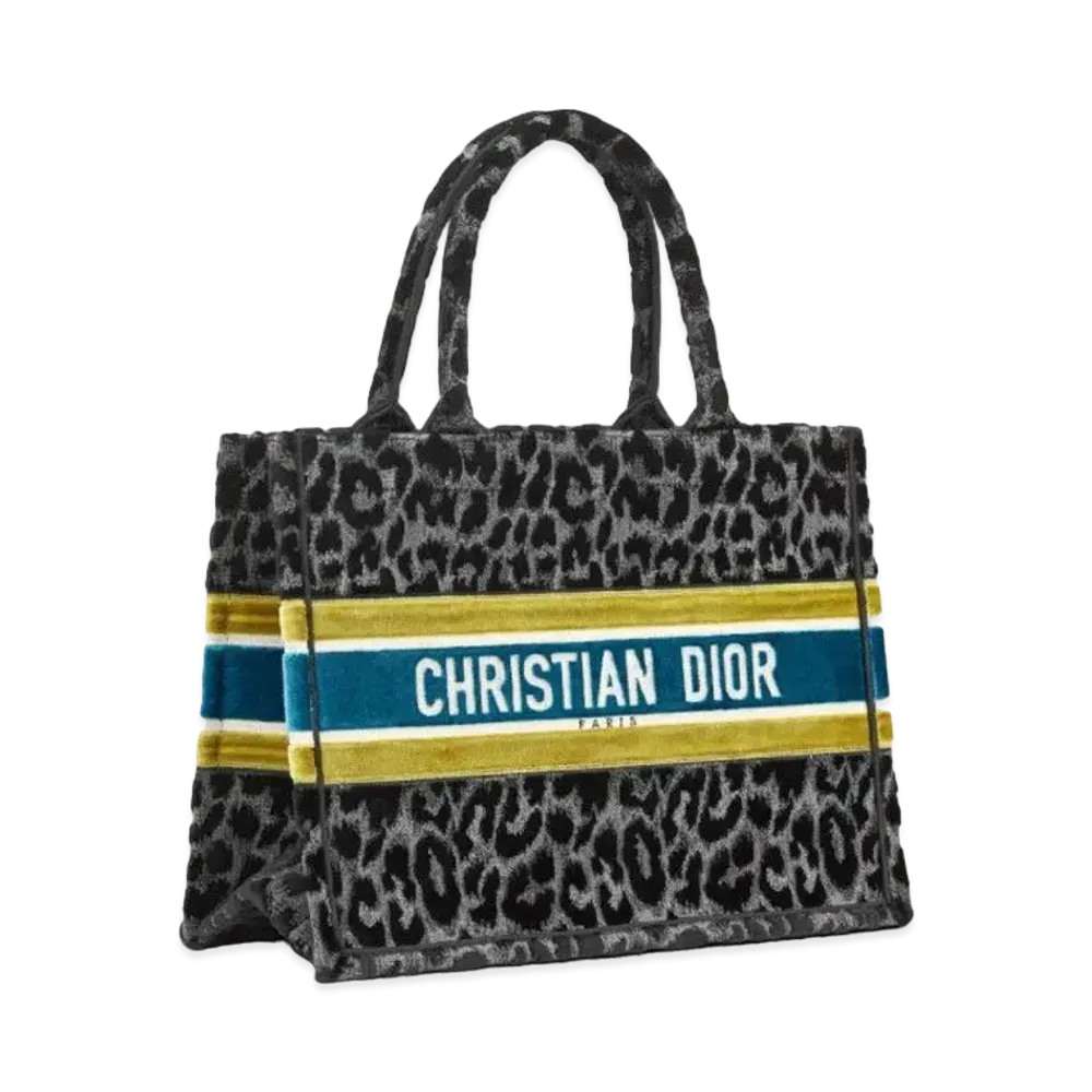 Dior Small Dior Book Tote "Gray"
