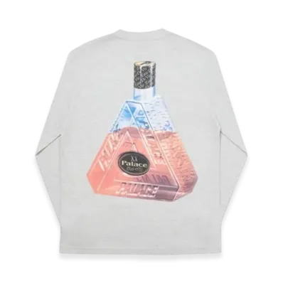 PALACE XX Longsleeve "Grey Marl"