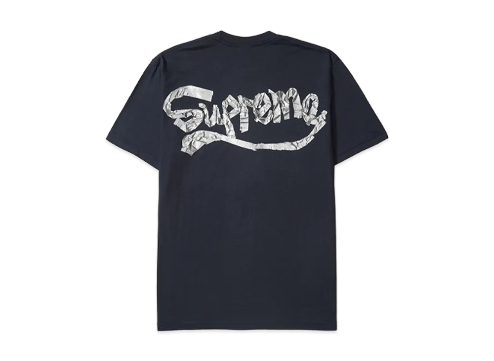 Supreme Tape Tee "Navy"
