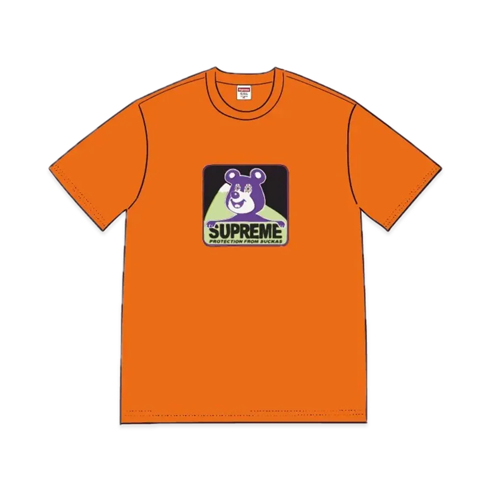 Supreme Bear Tee "Orange"