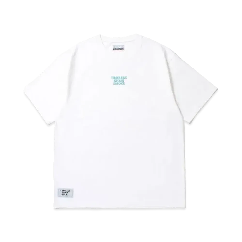 APHRODITEGANG TCS Logo S/S Tee "White Blue"