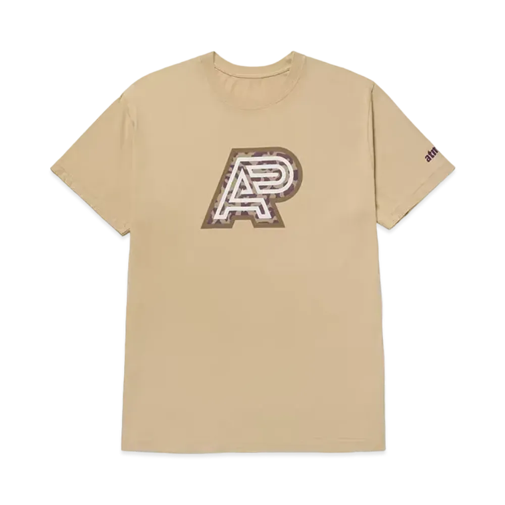 atmos x ALBINO & PRETO MarK Tee "Sand"