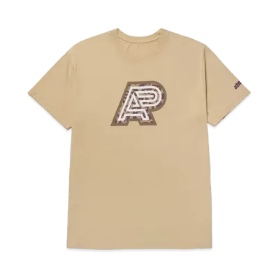 atmos x ALBINO & PRETO MarK Tee "Sand"