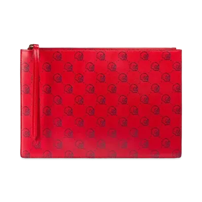 GUCCI GucciGhost Clutch Bag "Red"
