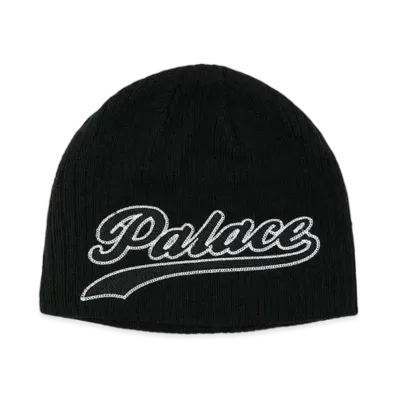 PALACE Script Nein Cuff Beanie "Black"