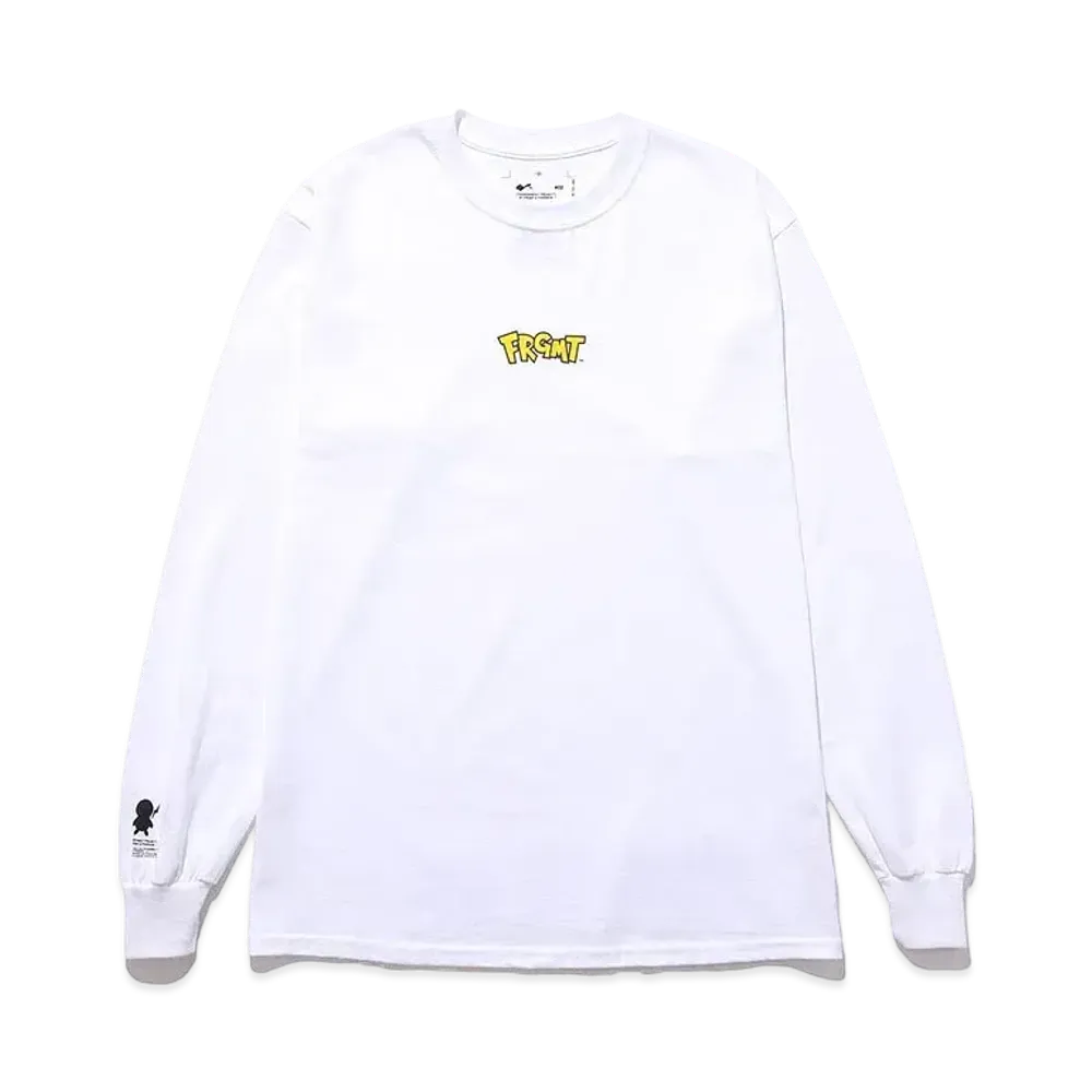 FRAGMENT x POKEMON THUNDERBOLT PROJECT PRINT L/S TEE "White"