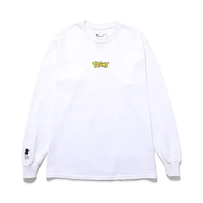 FRAGMENT x POKEMON THUNDERBOLT PROJECT PRINT L/S TEE "White"