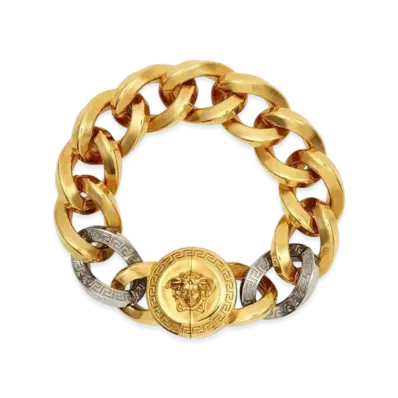 Versace Medusa Chain Bracelet "Gold"