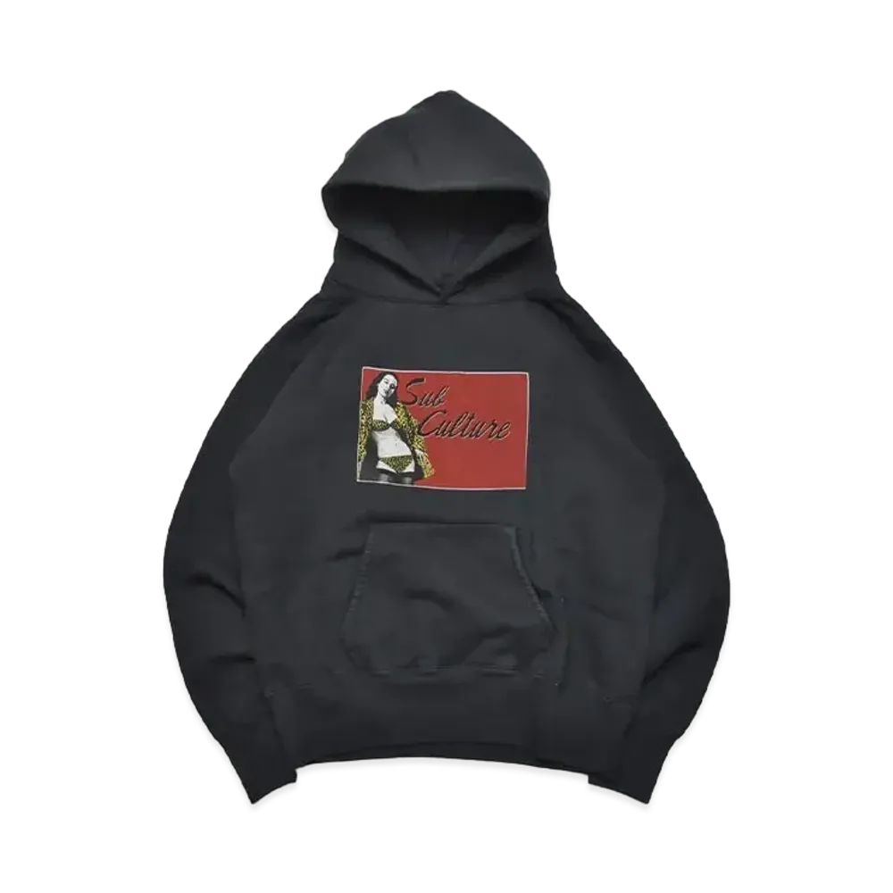 SubCulture Leopard Girl Hoodie "Black"