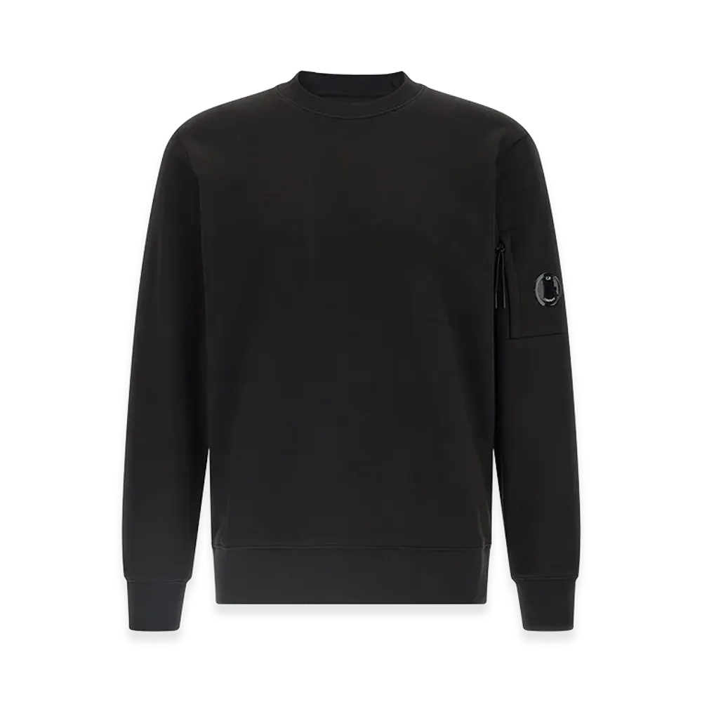 C.P. Company 'Diagonal Raised' Sweatshirt "Black"