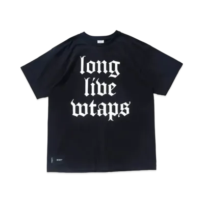 WTAPS LLW / SS / COTTON (221ATDT-STM08S) "Black"