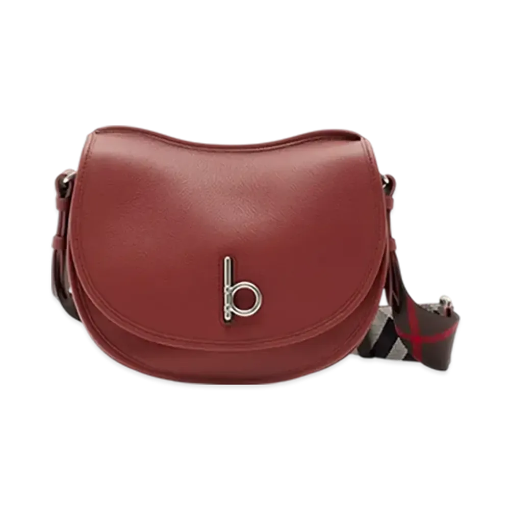 Burberry Small Rocking Horse Satchel "Rust/Berry"