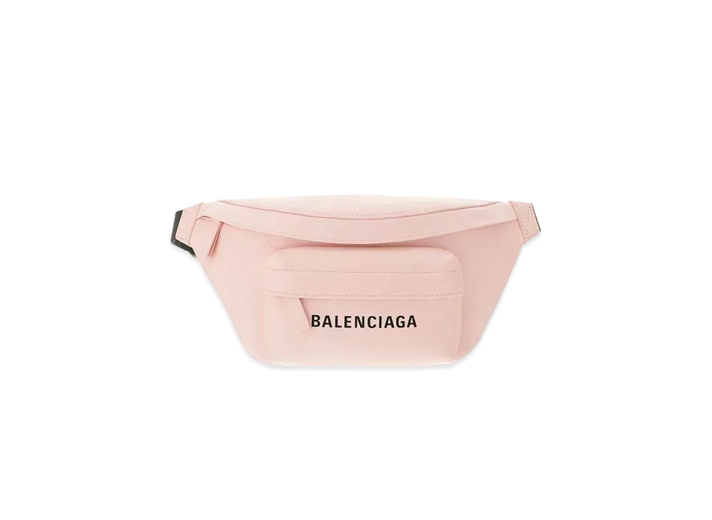 BALENCIAGA Waist Bag Calfskin "Light Pink"