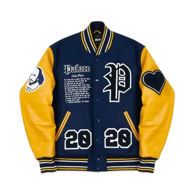 PALACE As You Like It Varsity Jacket "Navy"