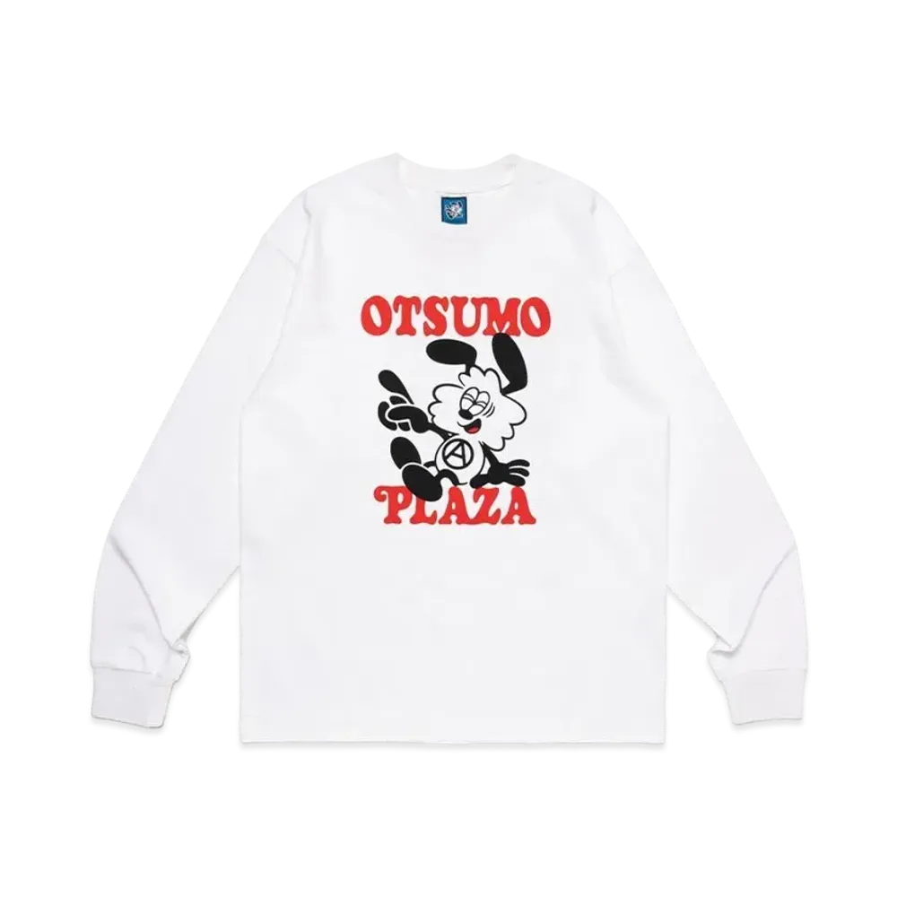 OTSUMO PLAZA L/S T-Shirt "White"