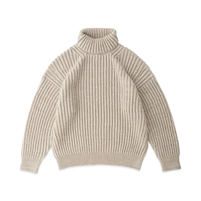 visvim AMPLUS TURTLENECK KNIT "Ivory"