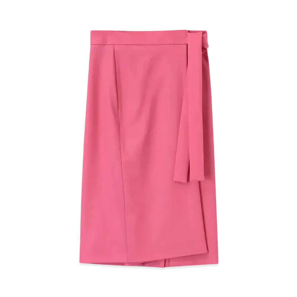 Paul Smith Women's Satin Point Skirt "Pink"