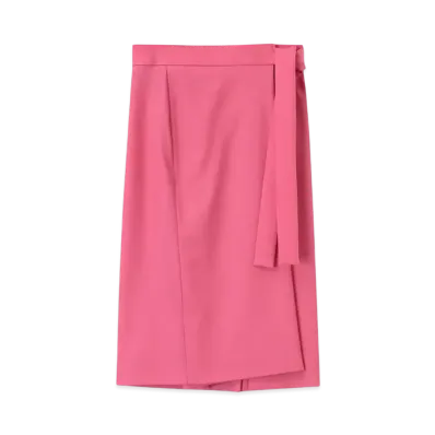 Paul Smith Women's Satin Point Skirt "Pink"