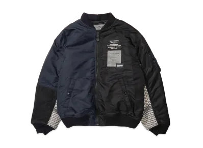 NEIGHBORHOOD x Yohji Yamamoto MA-1 Jacket "Black" 242SPYYN-JKM01S / HP-J93-602