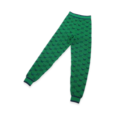 GUCCI x adidas GG Trefoil Pants "Green"